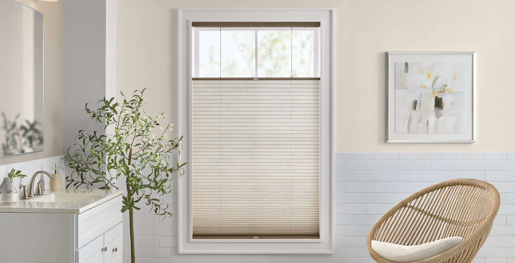 Cordless Light Filtering Cellular Shades